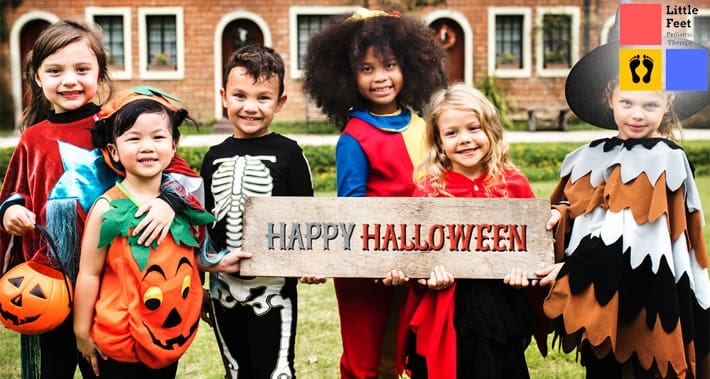 how to create a sensory friendly Halloween that’s fun for everybody | Little Feet Therapy | Washington DC, Charlotte NC, Raleigh NC, St Louis MO
